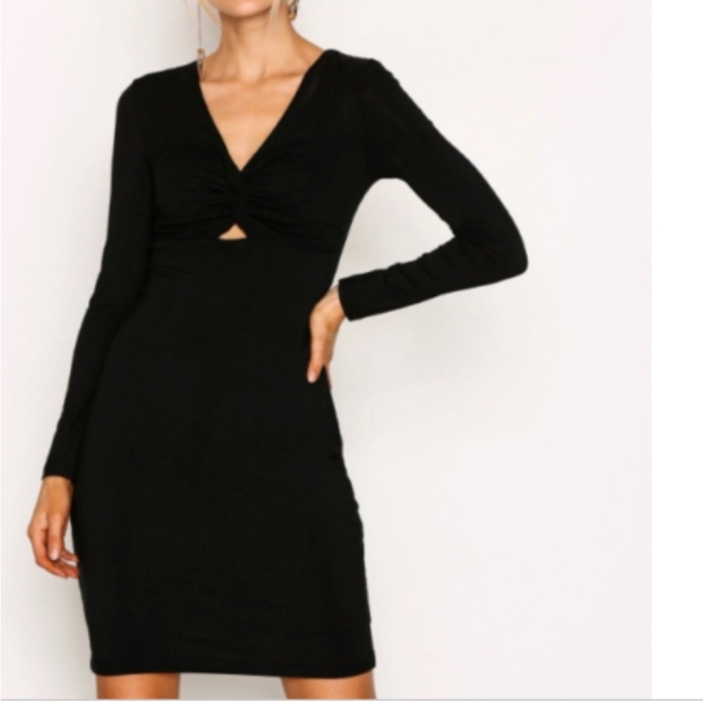T By Alexander Wang Twist Knot Bodycon Dress